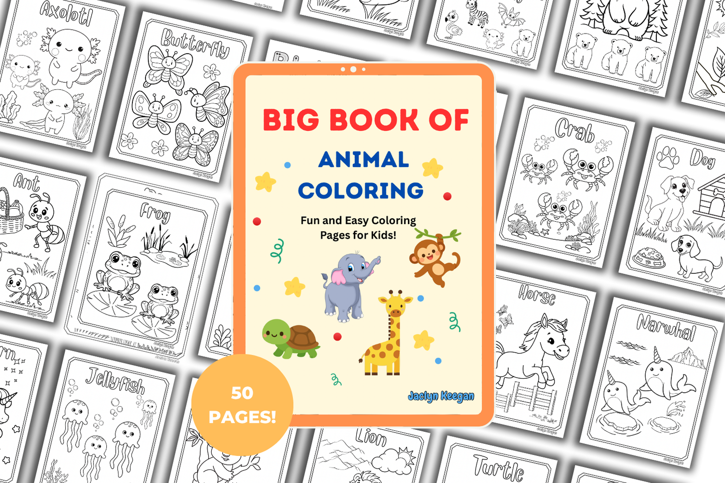Big Book of Animal Coloring