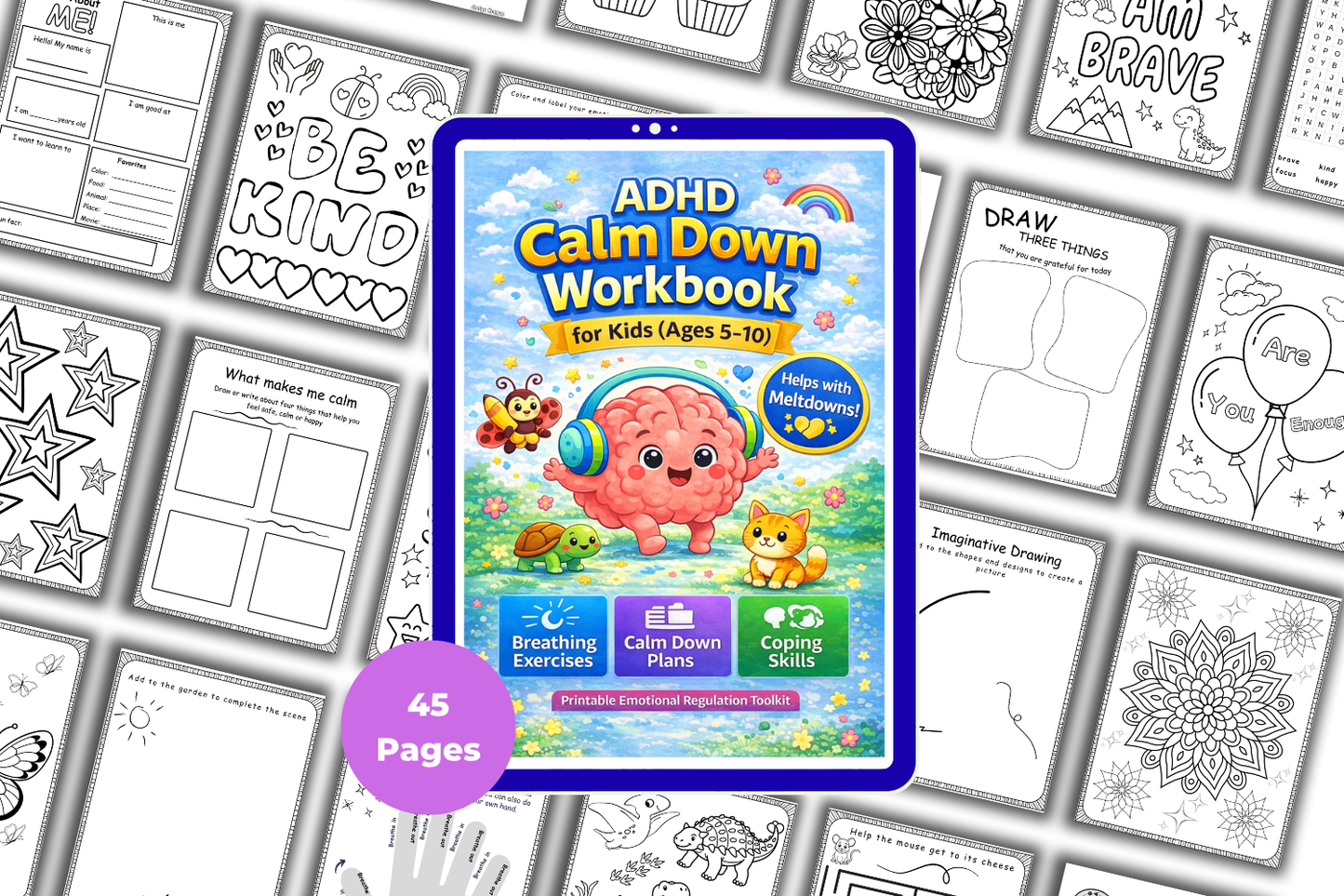 ADHD Calm Down Book