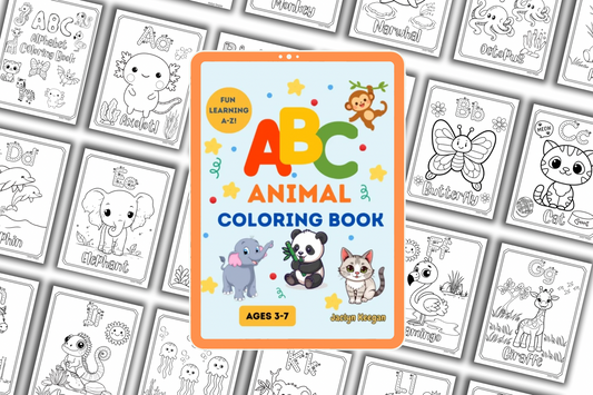 ABC Animal Coloring Book