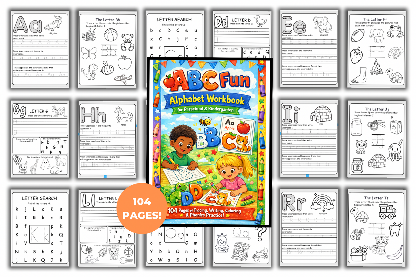 ABC Fun Alphabet Workbook