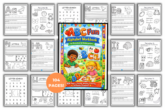 ABC Fun Alphabet Workbook